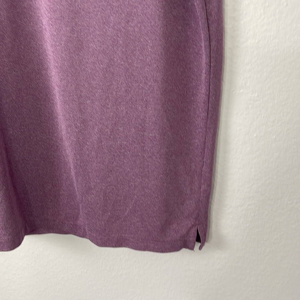 Apt. 9 Burgundy Red Spacedye Polo - Picture 3 of 6